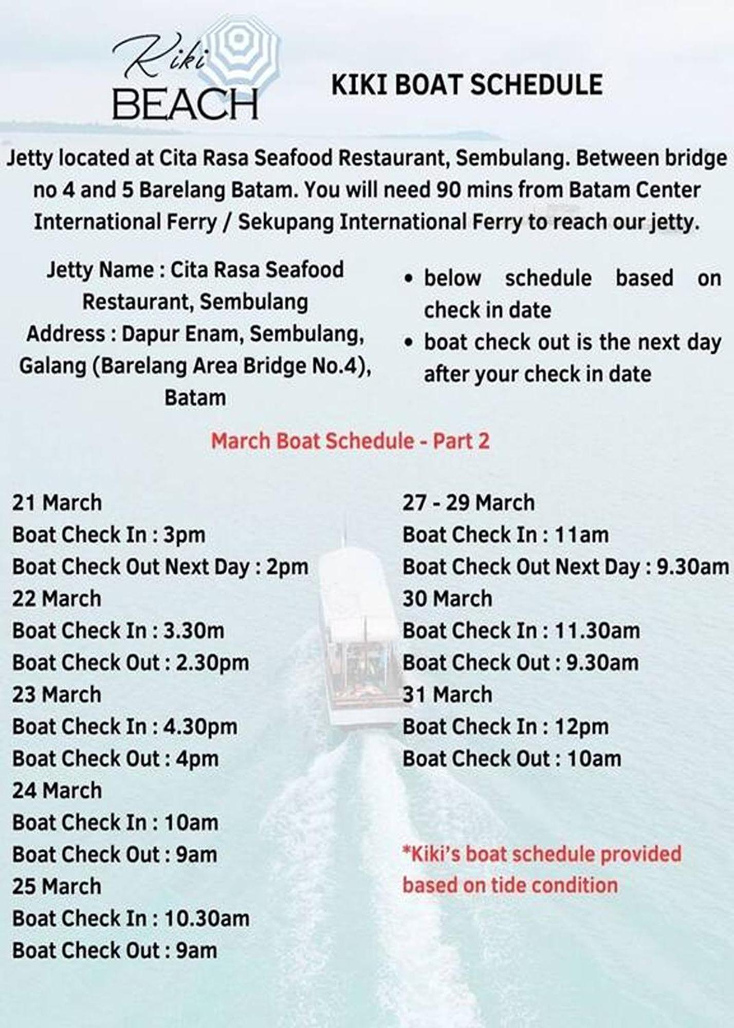 Kiki Beach Resort, Batam Galang Island Eksteriør billede