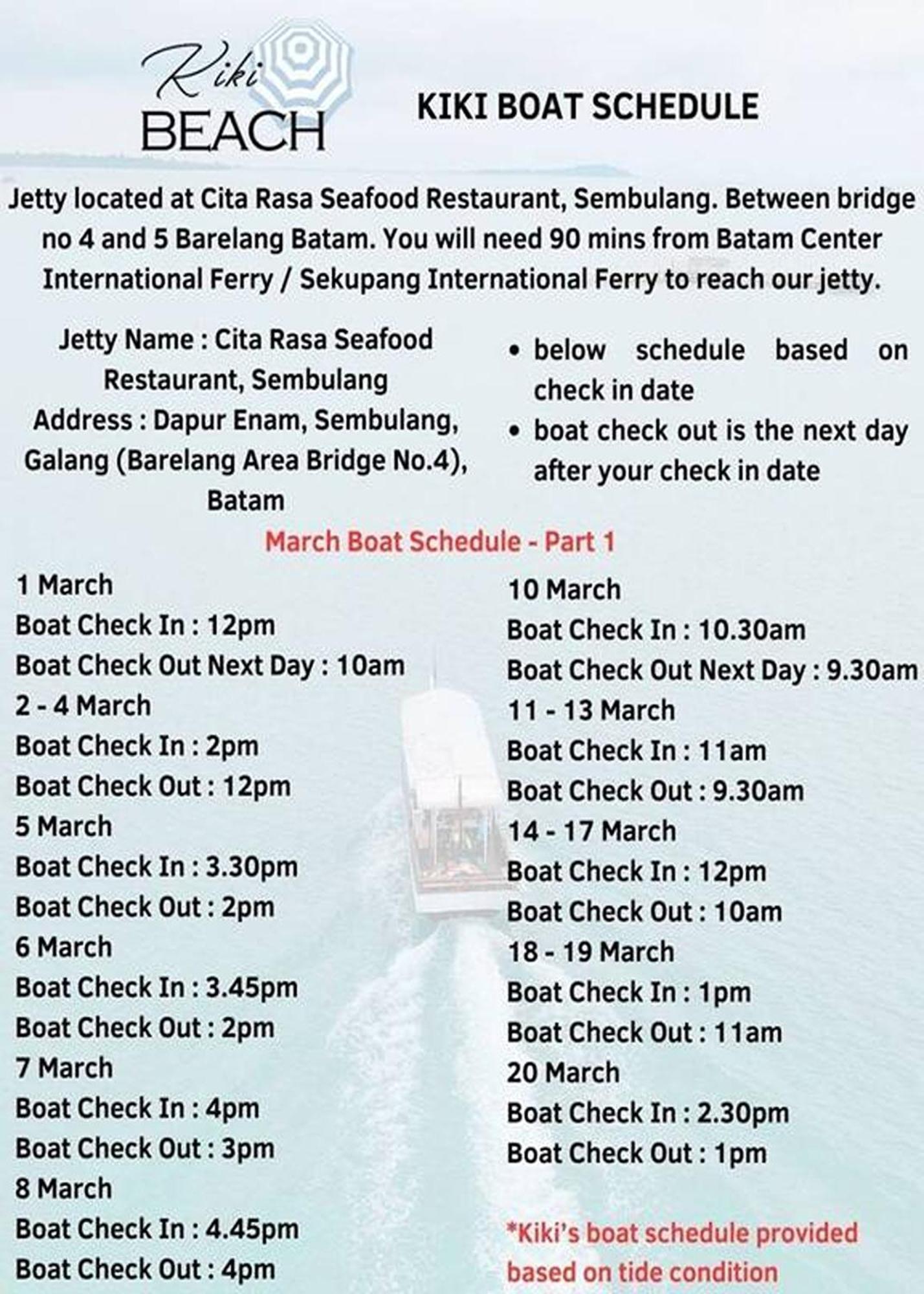 Kiki Beach Resort, Batam Galang Island Eksteriør billede