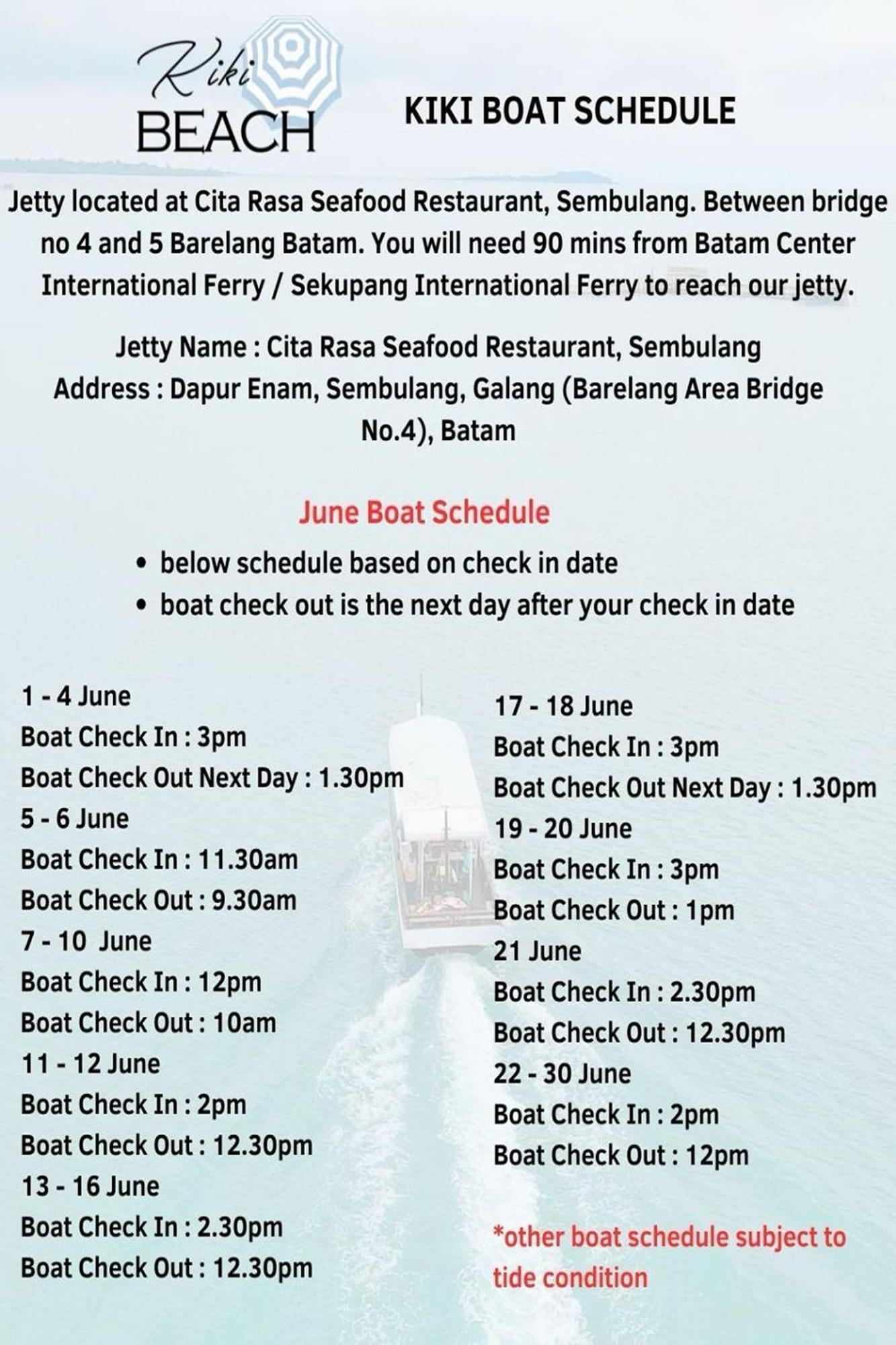 Kiki Beach Resort, Batam Galang Island Eksteriør billede